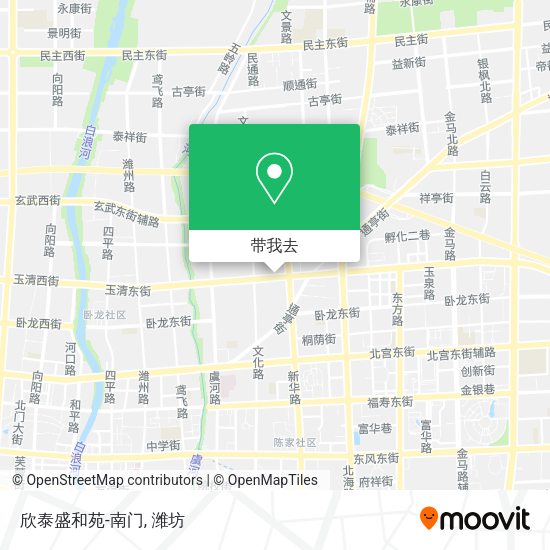 欣泰盛和苑-南门地图