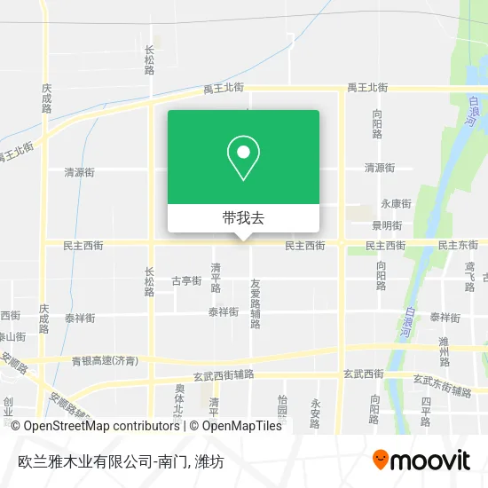 欧兰雅木业有限公司-南门地图