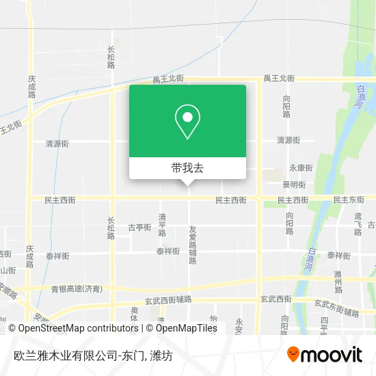 欧兰雅木业有限公司-东门地图