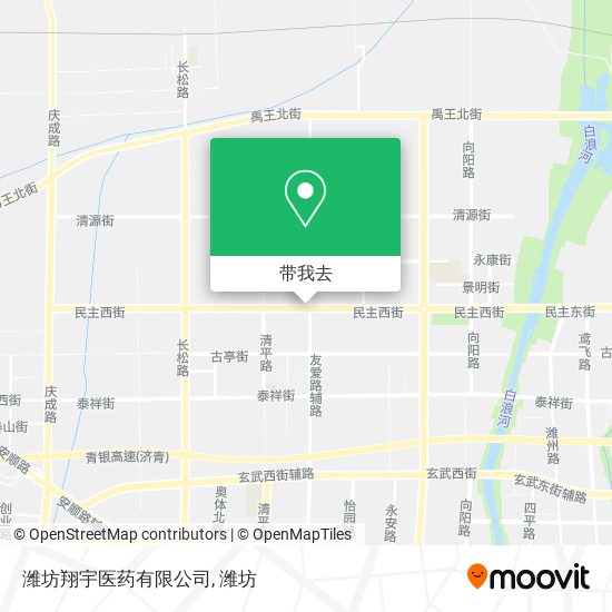 潍坊翔宇医药有限公司地图