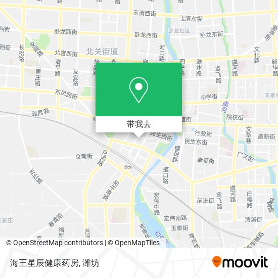海王星辰健康药房地图