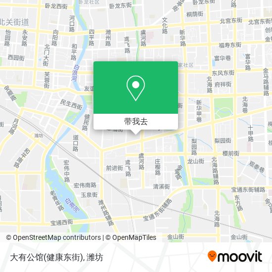 大有公馆(健康东街)地图