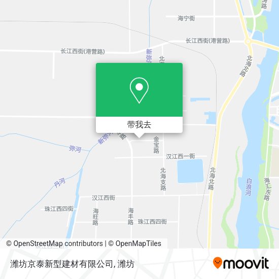 潍坊京泰新型建材有限公司地图