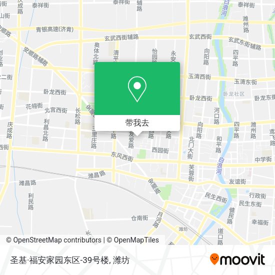 圣基·福安家园东区-39号楼地图