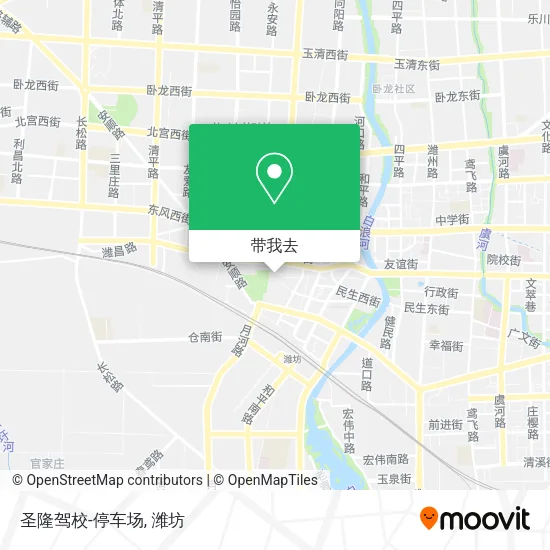 圣隆驾校-停车场地图