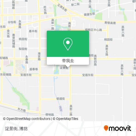 浞景街地图
