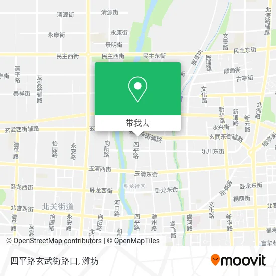 四平路玄武街路口地图