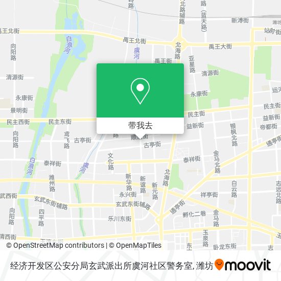 经济开发区公安分局玄武派出所虞河社区警务室地图