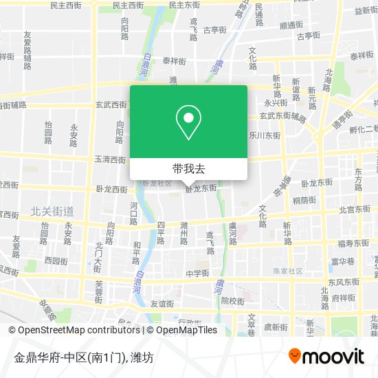 金鼎华府-中区(南1门)地图