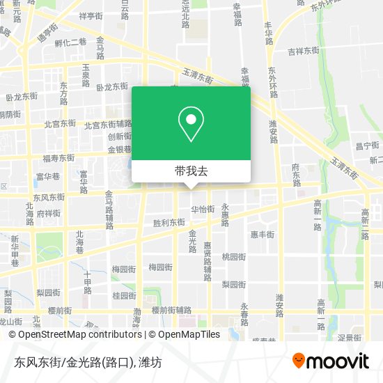 东风东街/金光路(路口)地图