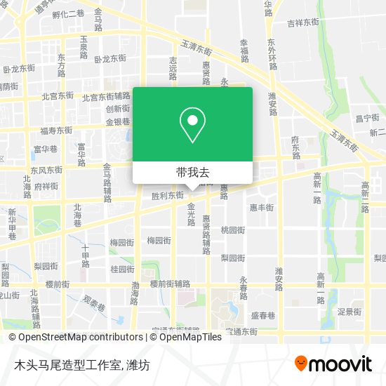 木头马尾造型工作室地图