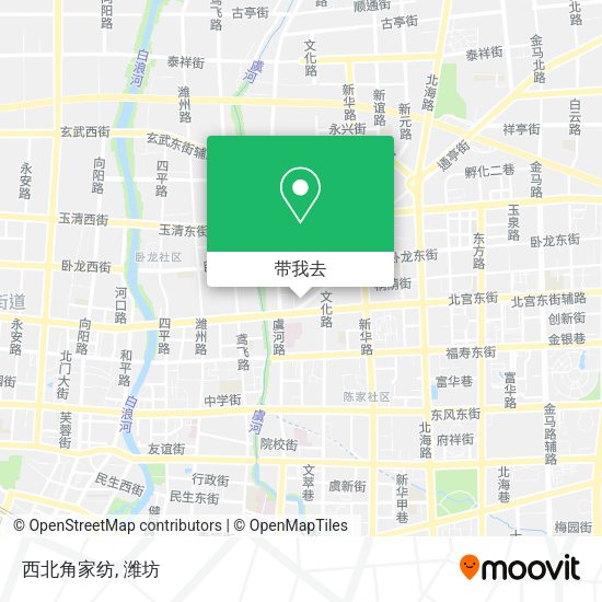 西北角家纺地图