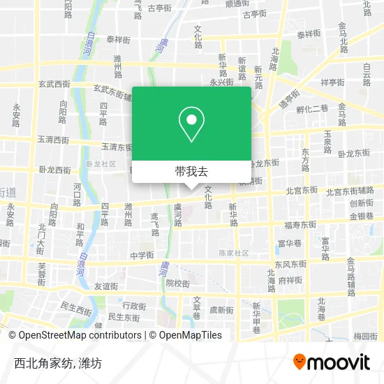 西北角家纺地图