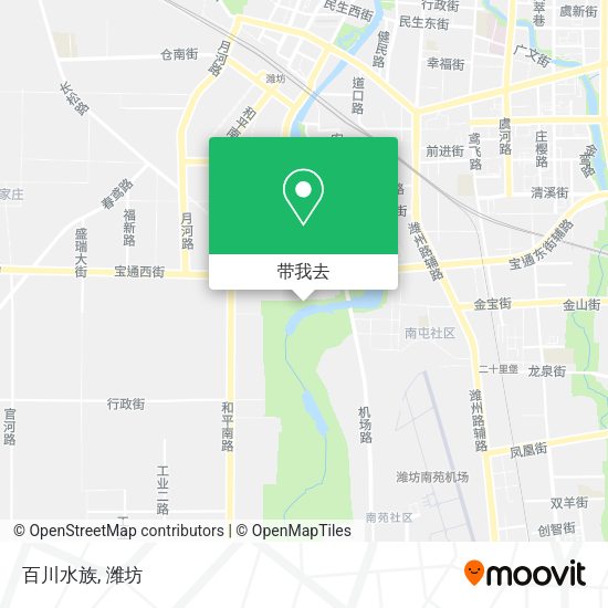 百川水族地图