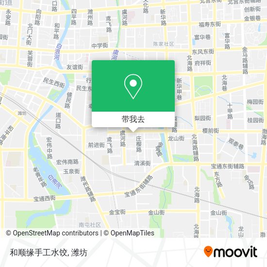 和顺缘手工水饺地图