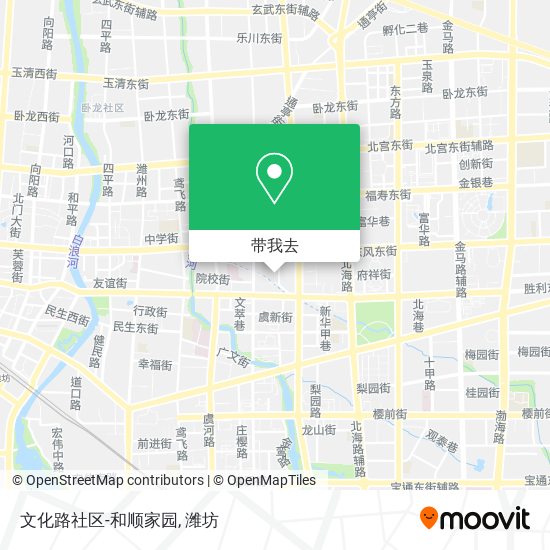 文化路社区-和顺家园地图
