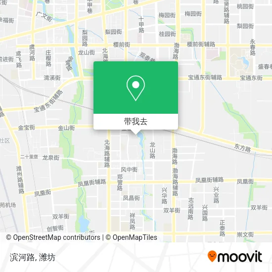 滨河路地图