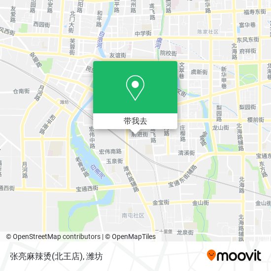 张亮麻辣烫(北王店)地图