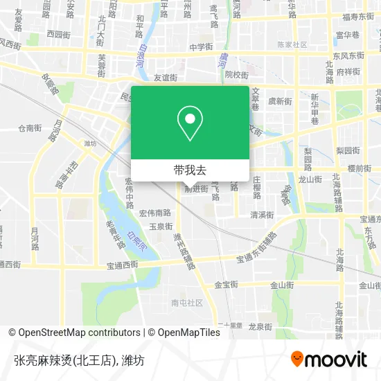 张亮麻辣烫(北王店)地图
