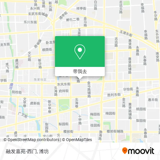 融发嘉苑-西门地图