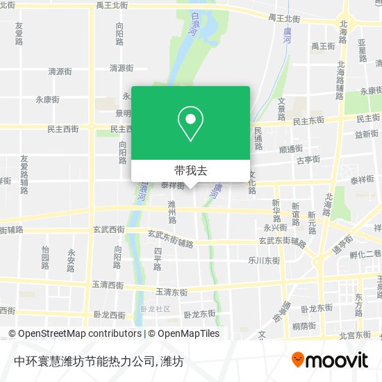 中环寰慧潍坊节能热力公司地图