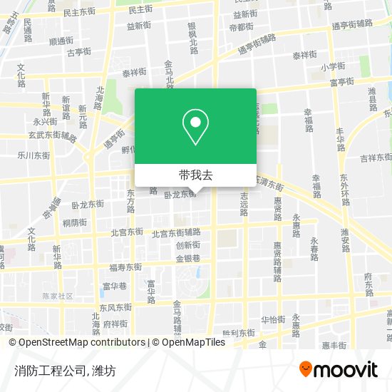 消防工程公司地图