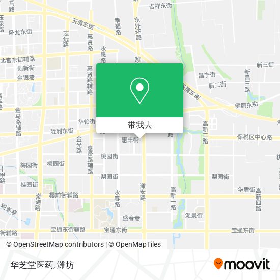 华芝堂医药地图