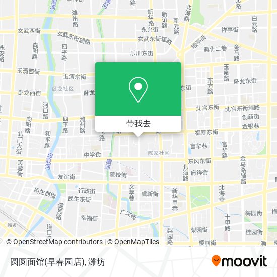 圆圆面馆(早春园店)地图