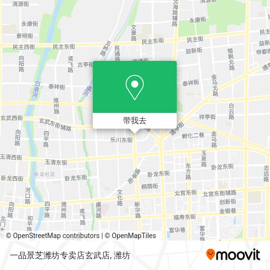 一品景芝潍坊专卖店玄武店地图