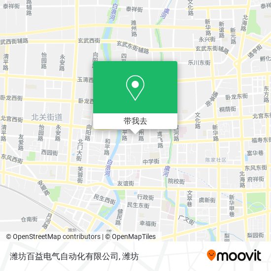 潍坊百益电气自动化有限公司地图