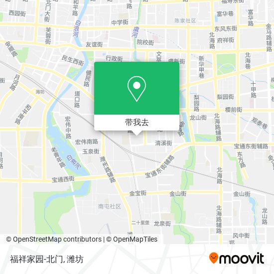 福祥家园-北门地图