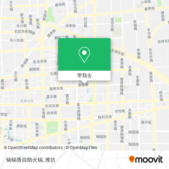锅锅香自助火锅地图