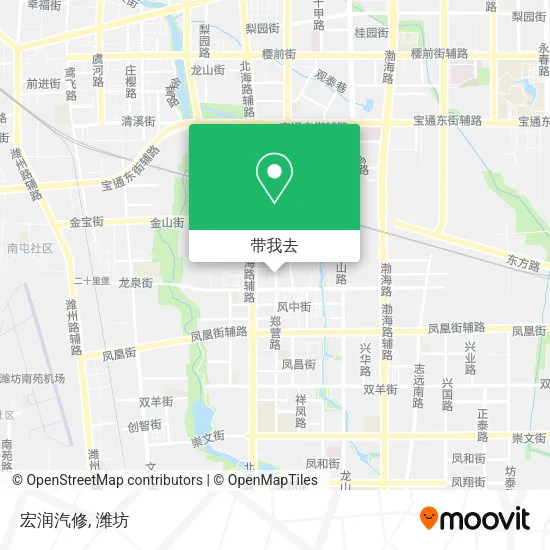 宏润汽修地图