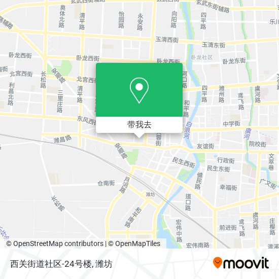 西关街道社区-24号楼地图