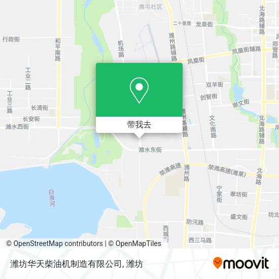 潍坊华天柴油机制造有限公司地图
