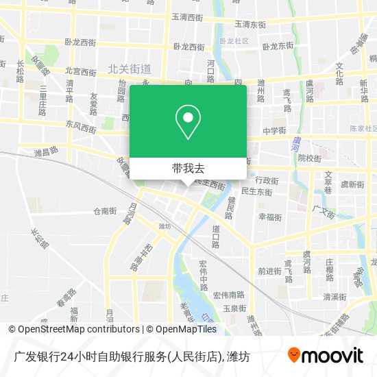 广发银行24小时自助银行服务(人民街店)地图