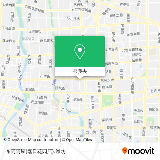 东阿阿胶(嘉日花园店)地图