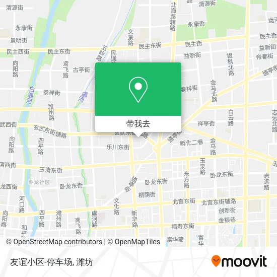 友谊小区-停车场地图