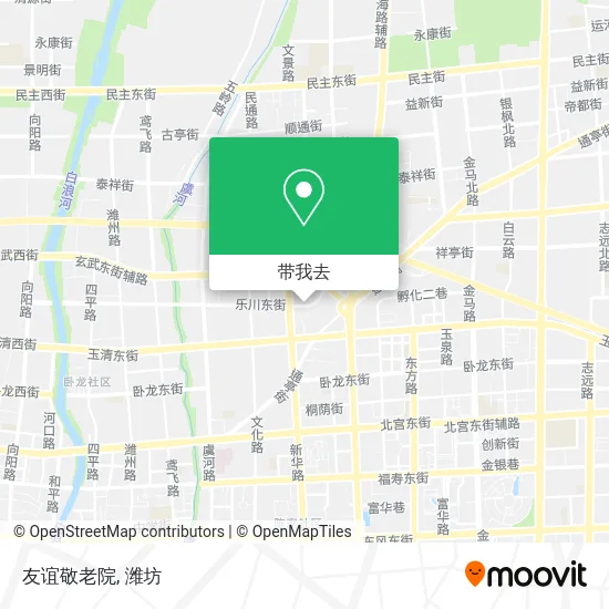 友谊敬老院地图