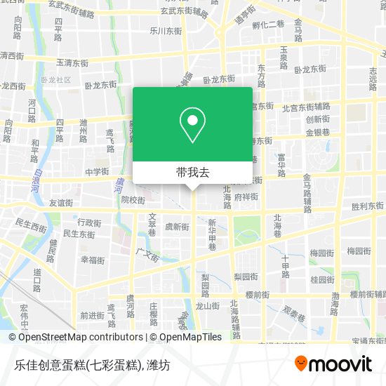 乐佳创意蛋糕(七彩蛋糕)地图