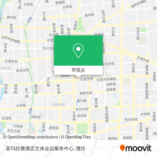 喜玛拉雅酒店文体会议服务中心地图