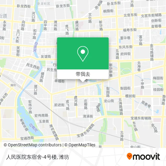 人民医院东宿舍-4号楼地图