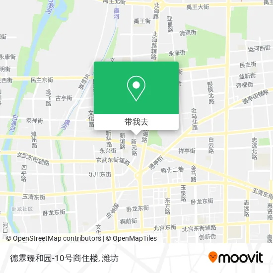 德霖臻和园-10号商住楼地图