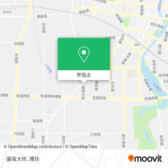 盛瑞大街地图