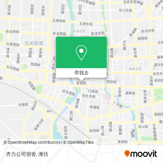 齐力公司宿舍地图