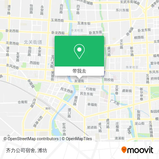 齐力公司宿舍地图