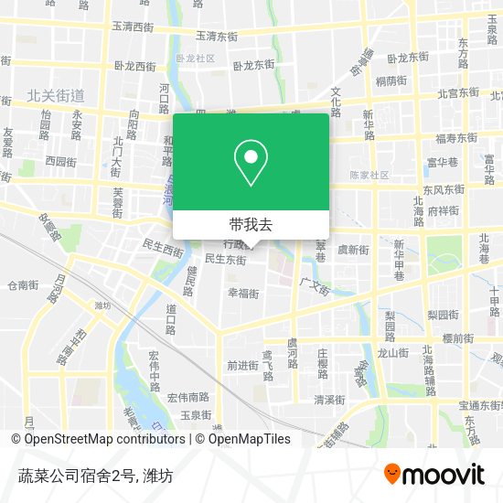 蔬菜公司宿舍2号地图