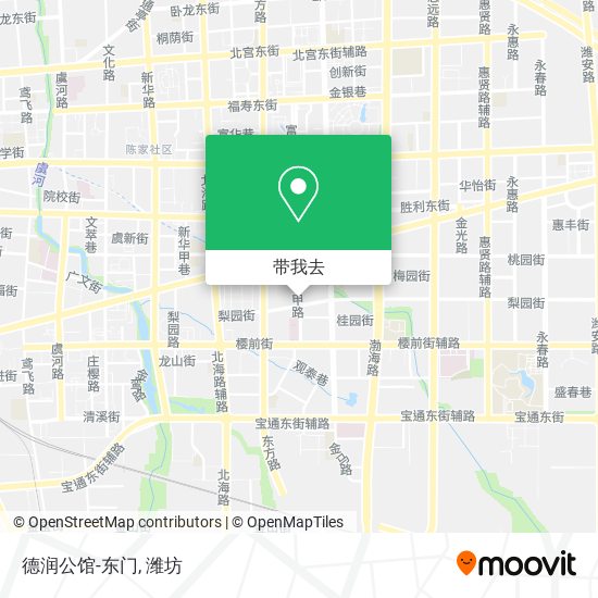 德润公馆-东门地图