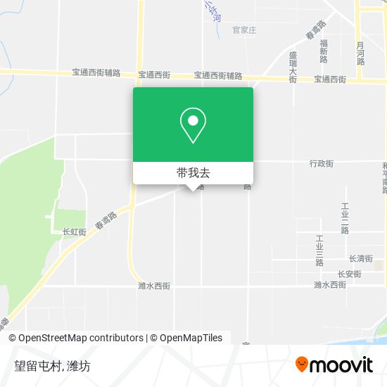 望留屯村地图