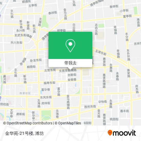 金华苑-21号楼地图